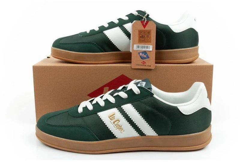 Lee Cooper vyriški kedai, madingi, patogūs, patvarūs, žali