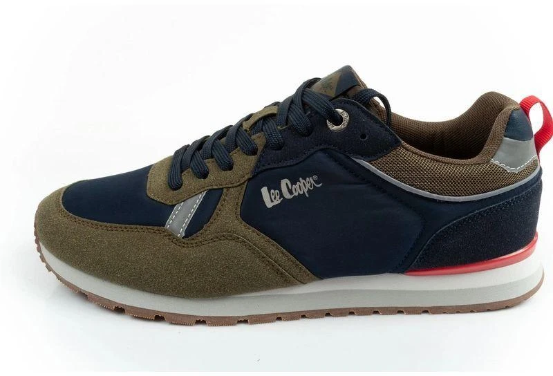Lee Cooper vyriški kedai, stilingi, patogūs, patvarūs, tamsiai mėlyni, chaki