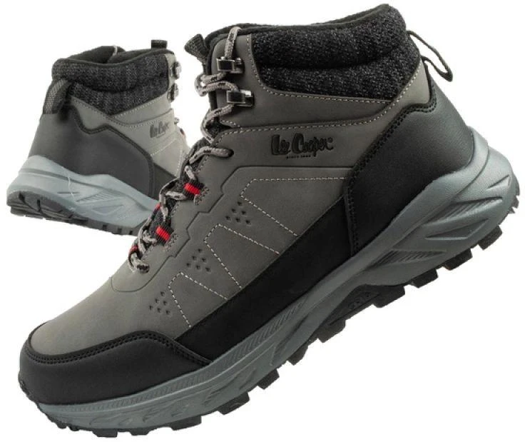Lee Cooper vyriški pilki pašiltinti žiemos žygio aulinukai