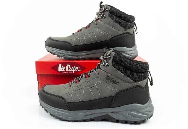 Lee Cooper vyriški pilki pašiltinti žiemos žygio aulinukai