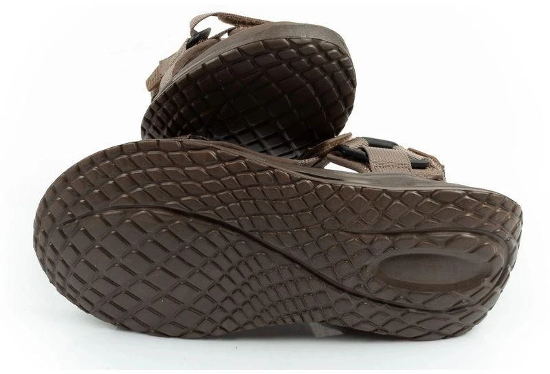 Lee Cooper vyriški šviesiai žali vasaros paplūdimio sandalai su lipukais
