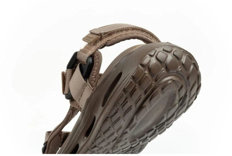 Lee Cooper vyriški šviesiai žali vasaros paplūdimio sandalai su lipukais