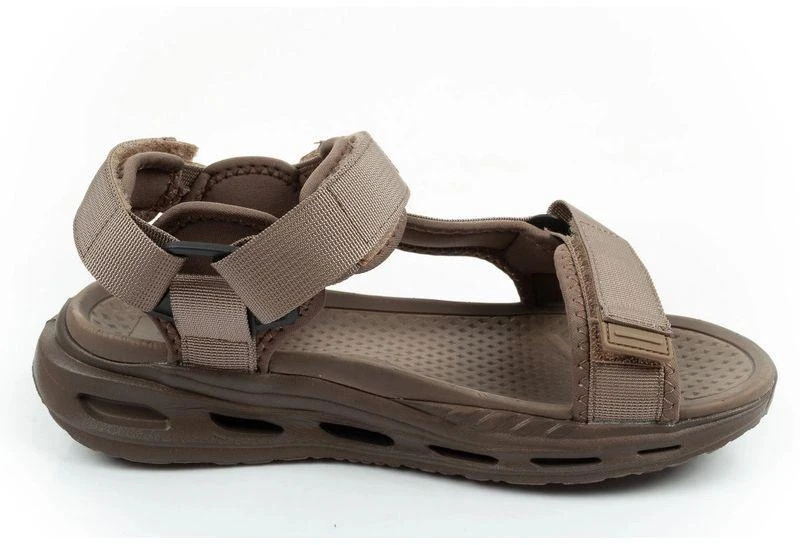 Lee Cooper vyriški šviesiai žali vasaros paplūdimio sandalai su lipukais