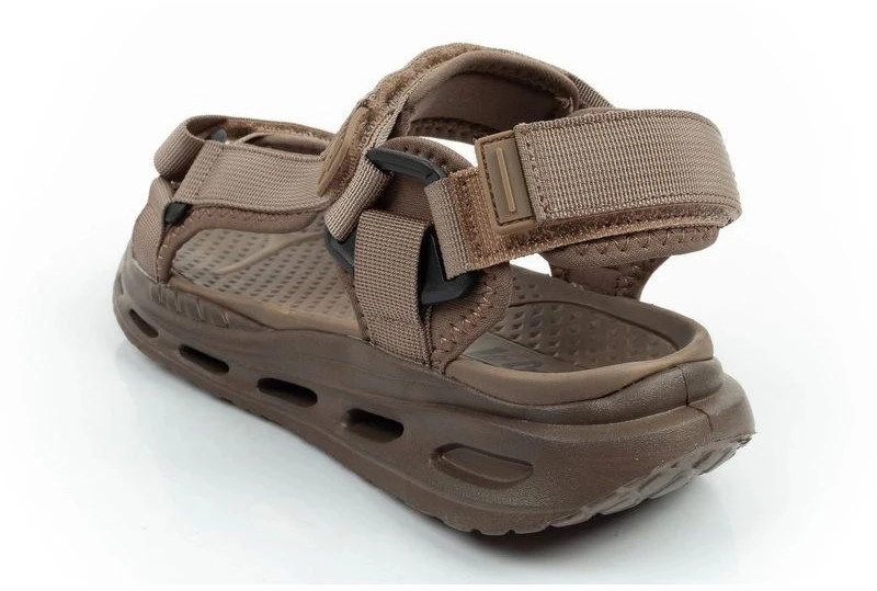 Lee Cooper vyriški šviesiai žali vasaros paplūdimio sandalai su lipukais