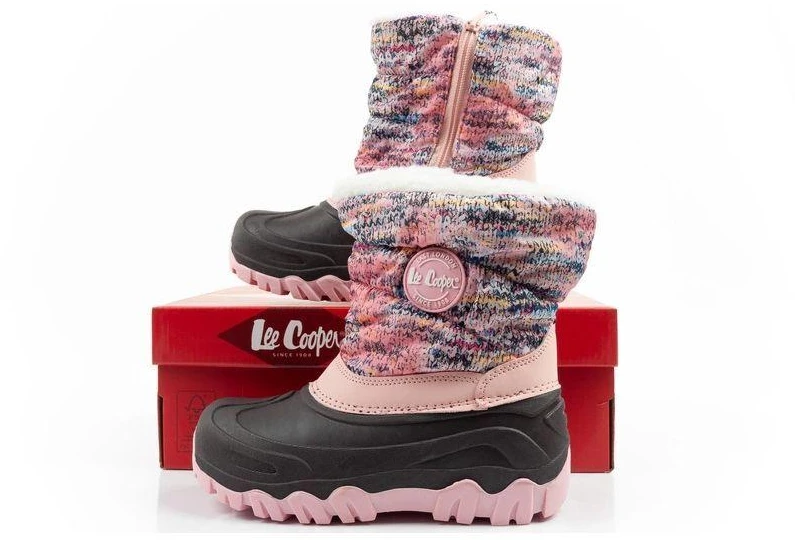 Lee Cooper žieminiai batai vaikams – pašiltinti sniego batai mergaitėms