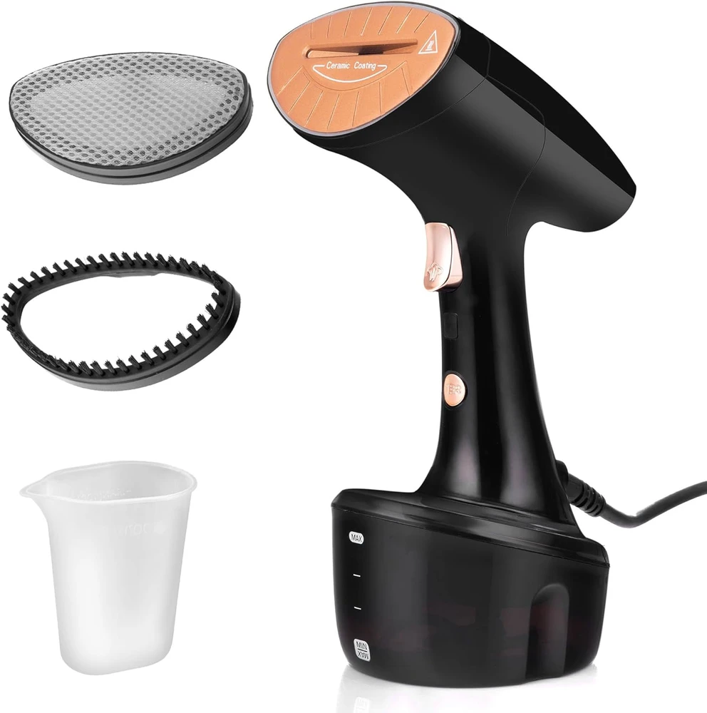 LEHMANN rankinis drabužių garintuvas 1600 W, 25 g/min, 320 ml, LHOCS-1603