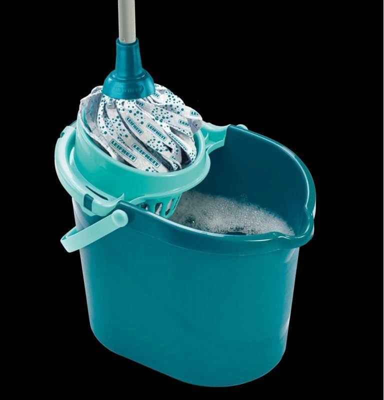 Leifheit 56792 mop Metal, Plastic, Viscose Turquoise, Baltas