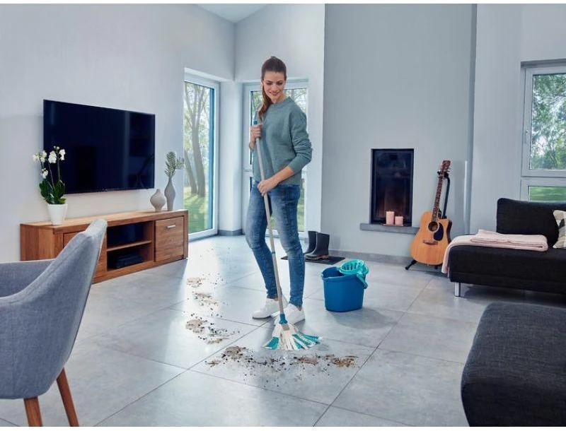 Grindų plovimo rinkinys Leifheit Power Mop, 3 viename