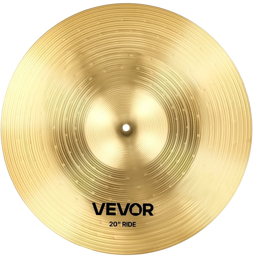 VEVOR Būgnų lėkščių komplektas 4 vnt. 14-20 cm