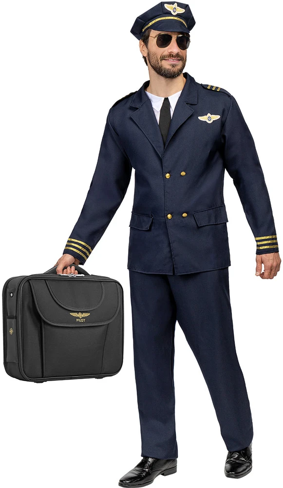 Lėktuvo piloto kostiumas vyrams