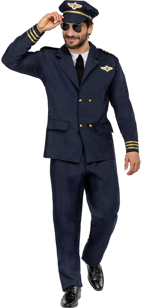 Lėktuvo piloto kostiumas vyrams