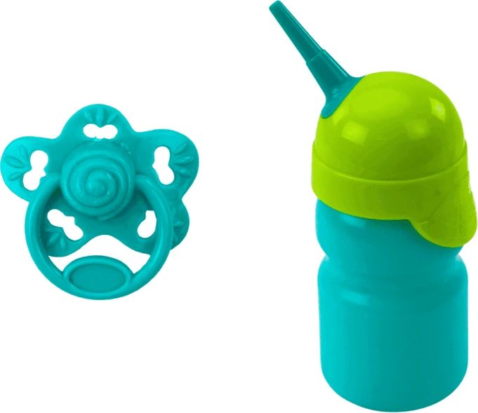 Lean Toys Lėlė kūdikis su garsais ir priedais