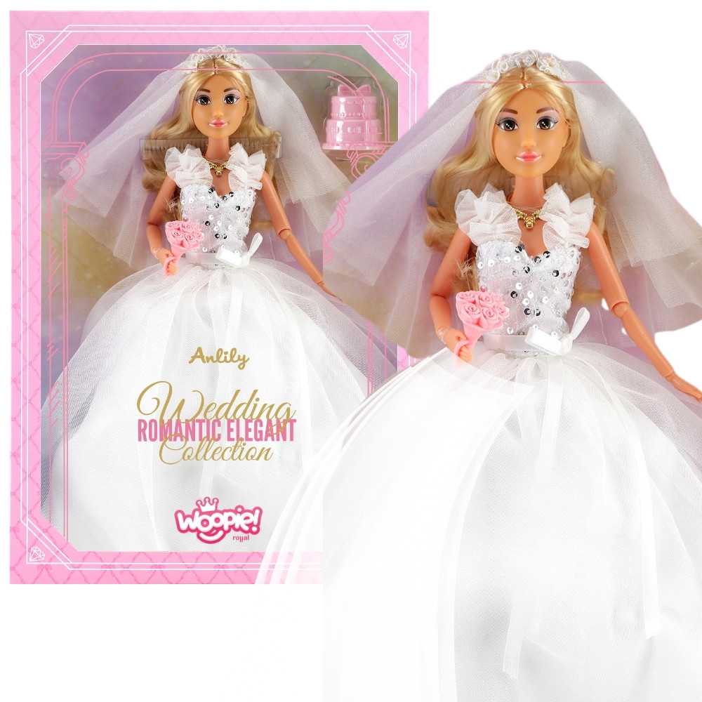 Lėlė Lily nuotakos suknelėje WOOPIE ROYAL 30 cm