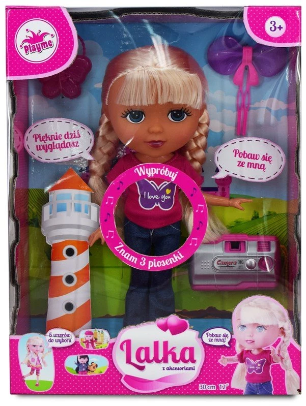 Playme - Lėlė su priedais tyrinėtoja (30 cm)
