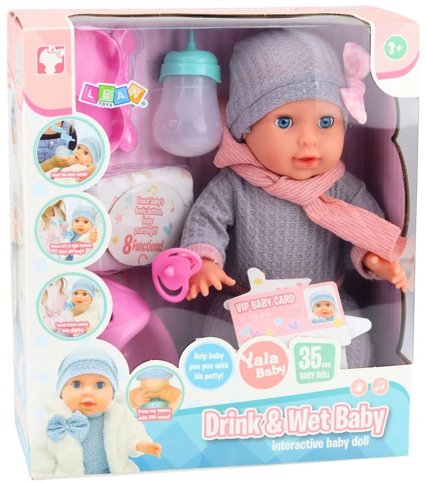Lean Toys Lėlė 35 cm