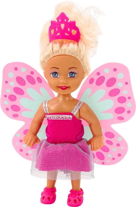 Lean Toys Lėlė undinėlė su sparnais, 12 cm