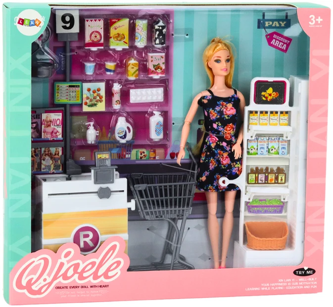 Lean Toys Prekybos centro žaislinis rinkinys
