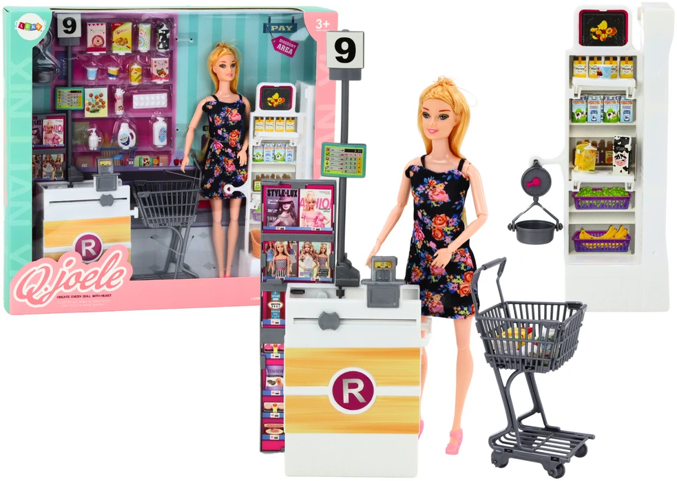 Lean Toys Prekybos centro žaislinis rinkinys