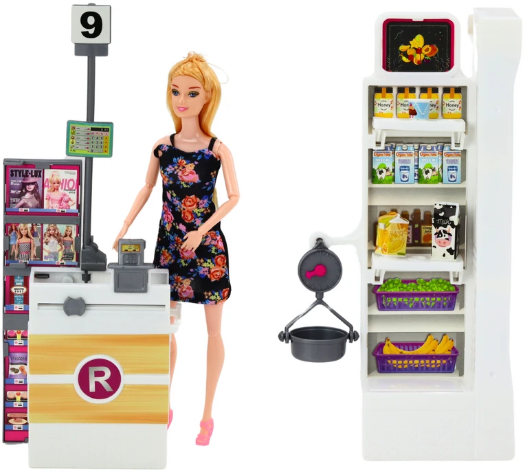 Lean Toys Prekybos centro žaislinis rinkinys