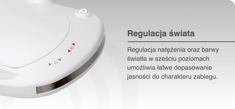 Activeshop Kosmetologinė LED lempa su lupa ir stalviršio spaustuvu Elegante 6030 3D, balta