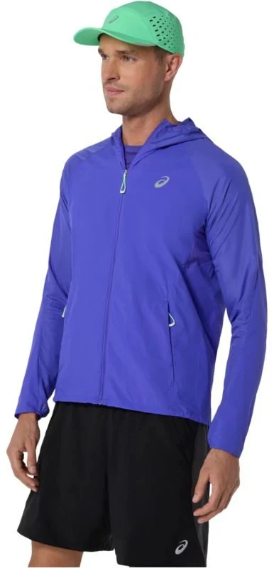 Lengva sulankstoma striukė ASICS Road Packable, mėlyna