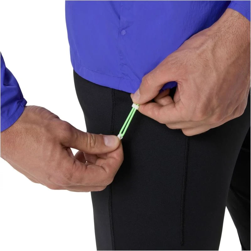Lengva sulankstoma striukė ASICS Road Packable, mėlyna