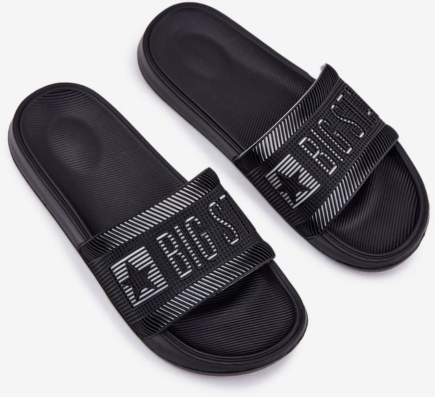 Lengvos vyriškos šlepetės tamsiai mėlynos spalvos