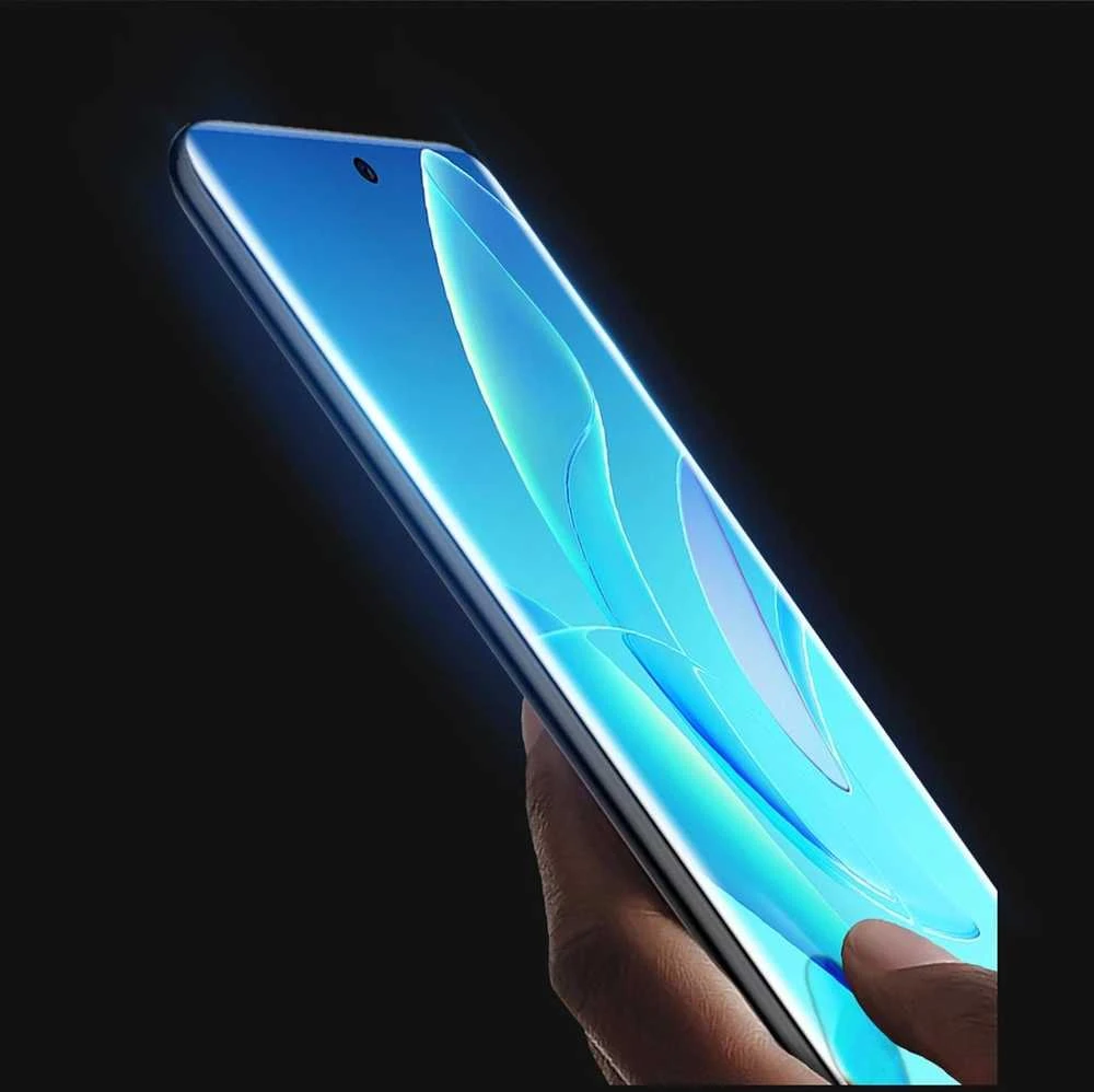Dux Ducis Curved Glass Apsauginis stiklas Honor 60 Pro with a juodas frame