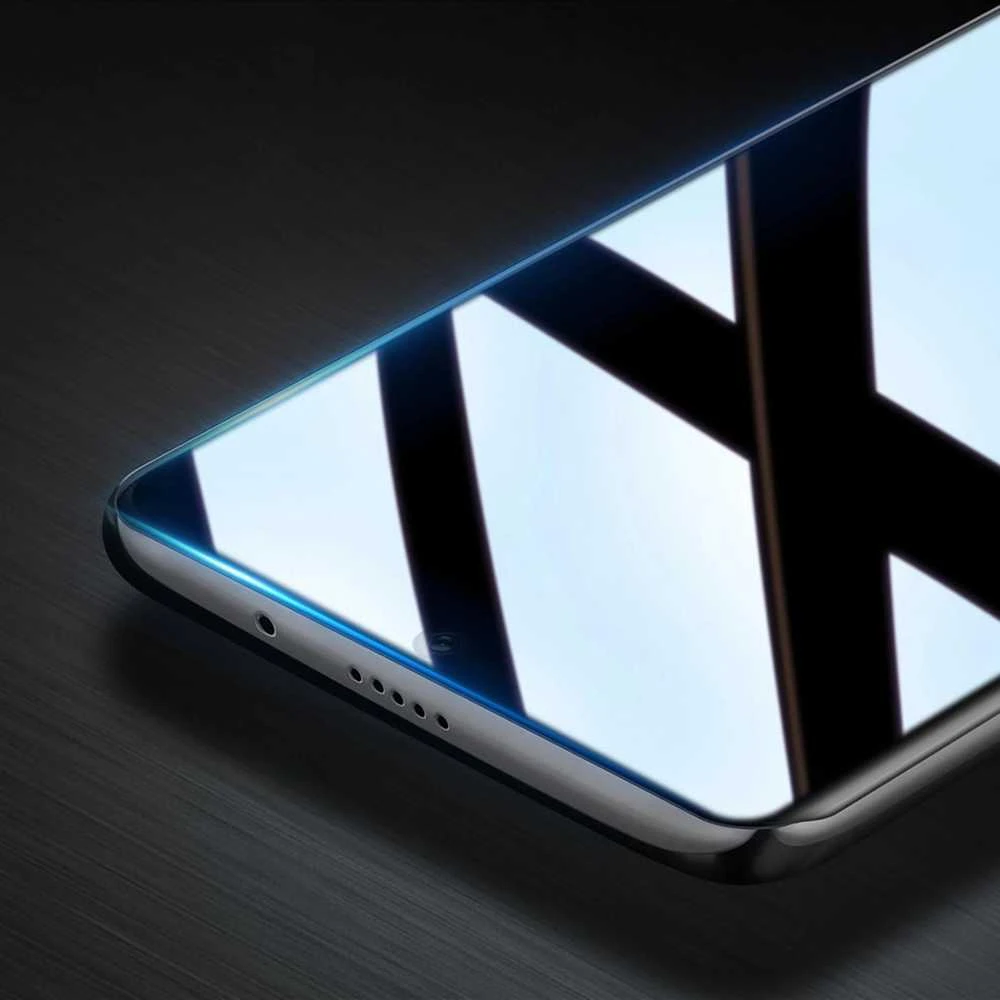 Dux Ducis Curved Glass Apsauginis stiklas Honor 60 Pro with a juodas frame