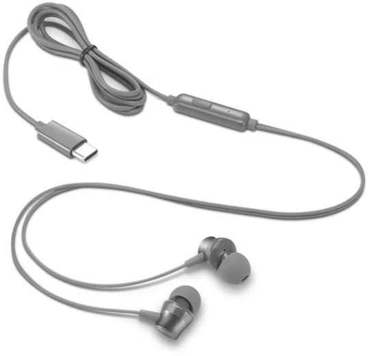 „Lenovo“ | 300 USB-C į ausis įdedamos ausinės | GXD1J77353