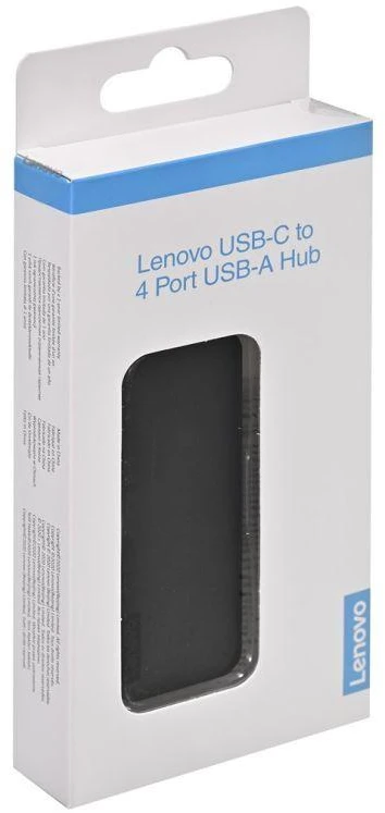 Lenovo | Priedai USB-C į 4 prievadų USB-A šakotuvas | Adapteriai | USB-C