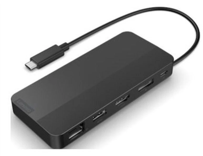Lenovo | USB-C Dual Ekranas Travel Dock su adapteriu | 40B90100EU | Ethernet LAN (RJ-45) jungtys 1 | DisplayPorts quantity 1 | USB 3.0 (3.1 Gen 1) jungtys quantity 1 x USB-A 10 Gbps, 2 x USB-C 10 Gbps | HDMI jungtys quantity 1 | 65 W | Garantija 36 mėn.