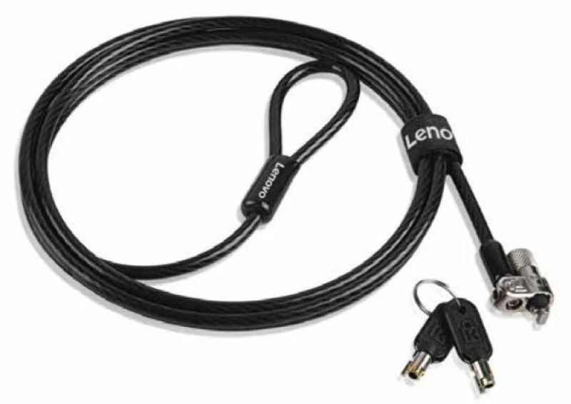Lenovo 4Z10P40247 cable lock Juodas 1.8 m