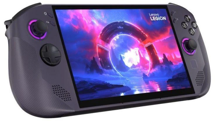 „Lenovo Legion Go S 8APU1 Ryzen Z1 Extreme“ 8 colių įstrižainės WUXGA IPS 500 nitų blizgus 120 Hz lietimui jautrus ekranas 16 GB LPDDR5x-7500 SSD 512 MHz Radeon Graphics 55.5 Wh SteamOS Nešiojamas kompiuteris