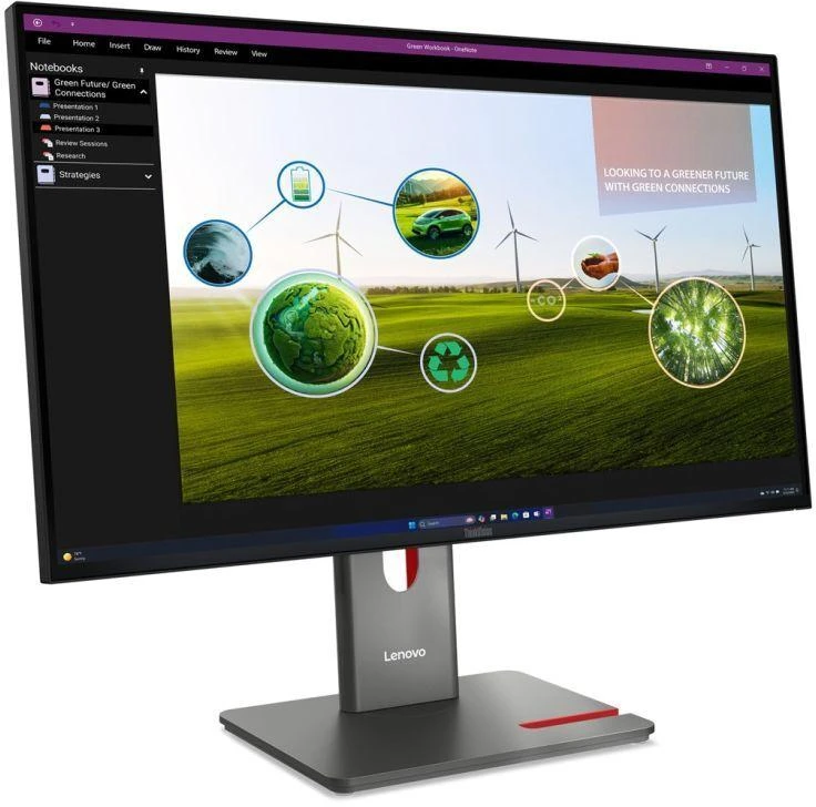 Lenovo P27Q-40 P27Q40 Monitorius (64A7GAT6EU)