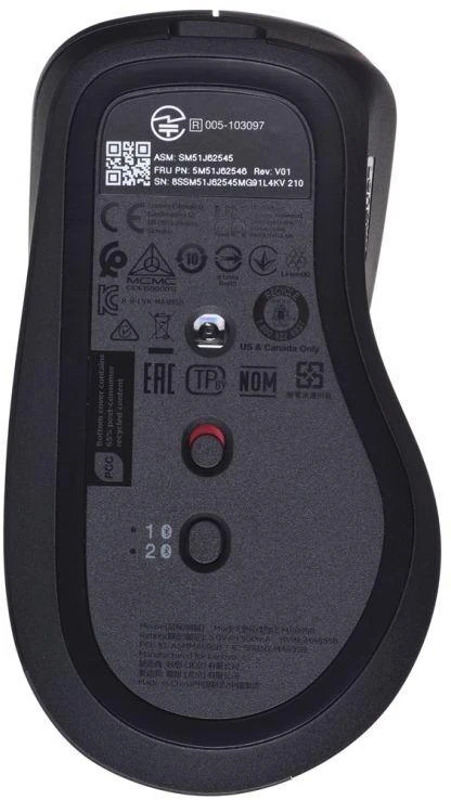 „Lenovo“ profesionalioji „Bluetooth“ pelė su įkraunama baterija 4Y51J62544