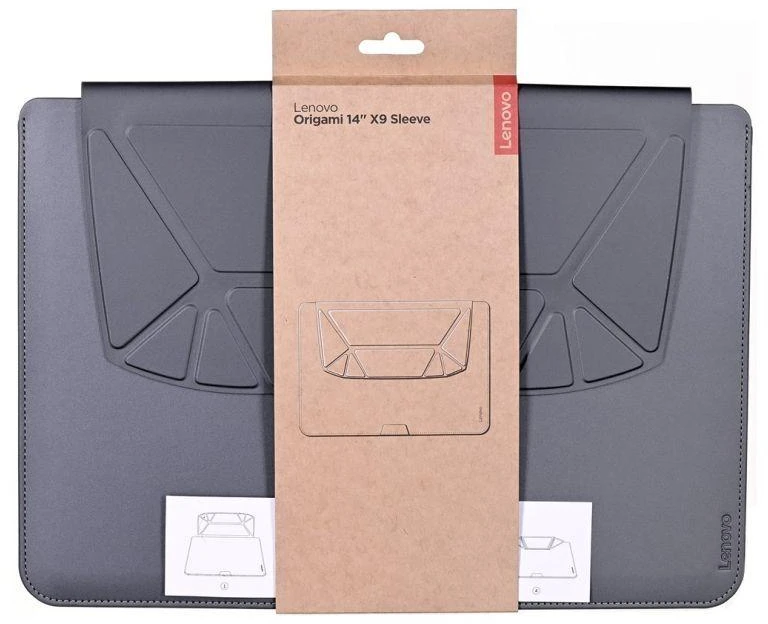 Lenovo | Origami X9 | Tinka iki 14 " | Sleeve | Pilkas