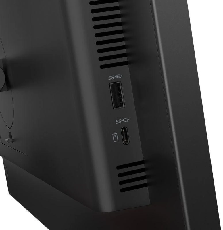 Ausinės Lenovo ThinkVision T24D-40 kompiuterio monitorius, 60,5 cm (23,8"), 1920 x 1080 px, Full HD, LCD, juodas