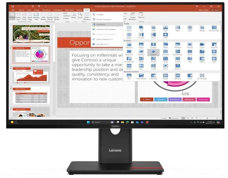 Monitorius Lenovo | T27-40 | 27 " | IPS | 16:9 | 120 Hz | 6 ms | 1920 x 1080 pikselių | 300 cd/m² | HDMI jungtys quantity 1 | Juodas | Garantija 36 mėn.
