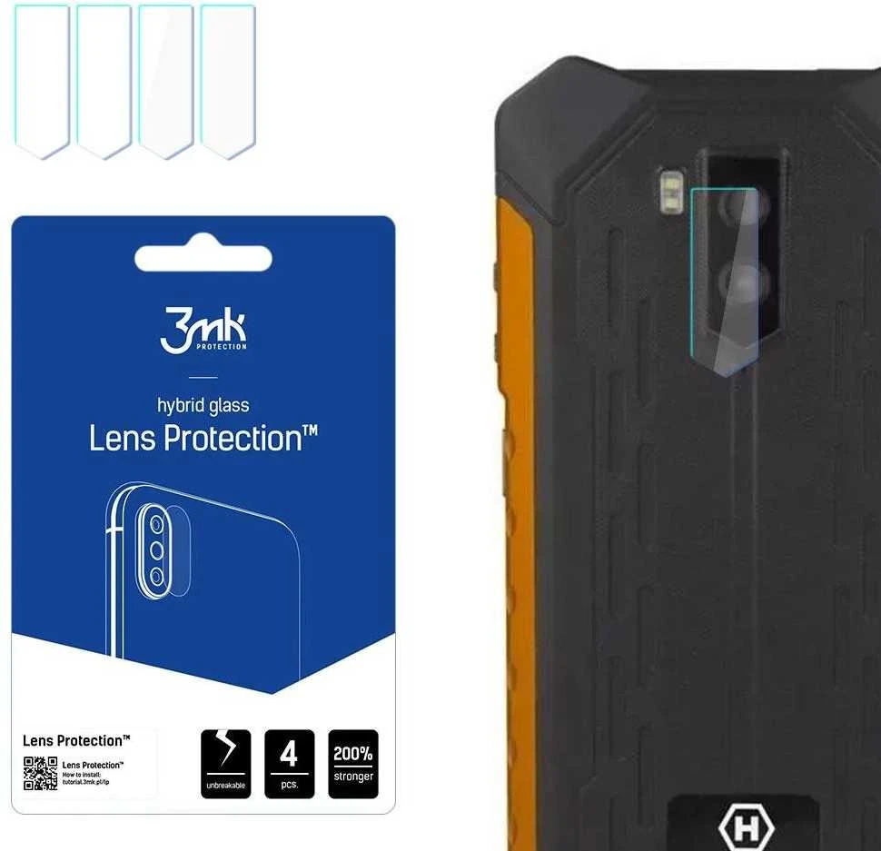 3Mk apsauginis hibridinis stiklas, skirtas „MyPhone Hammer Iron 3 LTE“ 3mk objektyvo apsaugos kameros objektyvui.