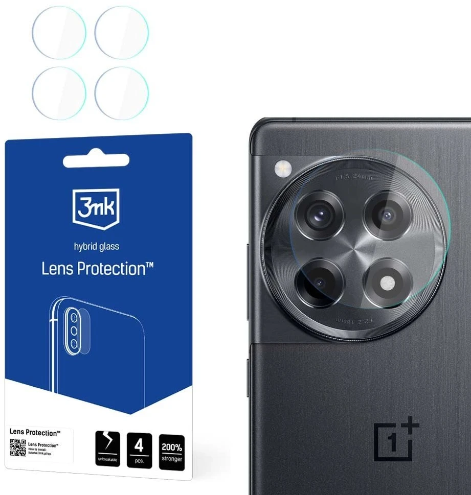 Nezatříděno 3MK objektyvo apsauga OnePlus 12R kameros objektyvo apsauga 4 vnt.