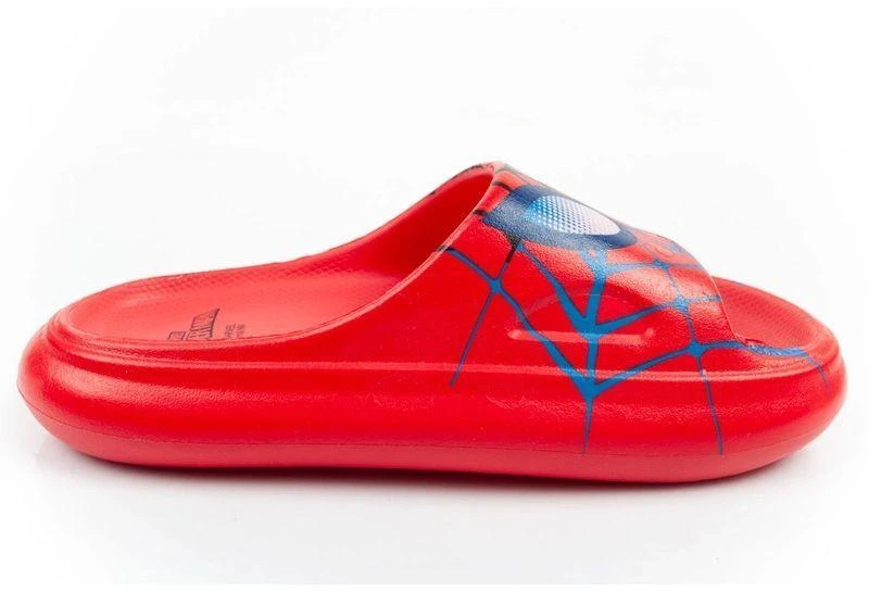 Leomil berniukiškos šlepetės per pirštą „Spiderman“ su švieselėmis, raudonos, Marvel