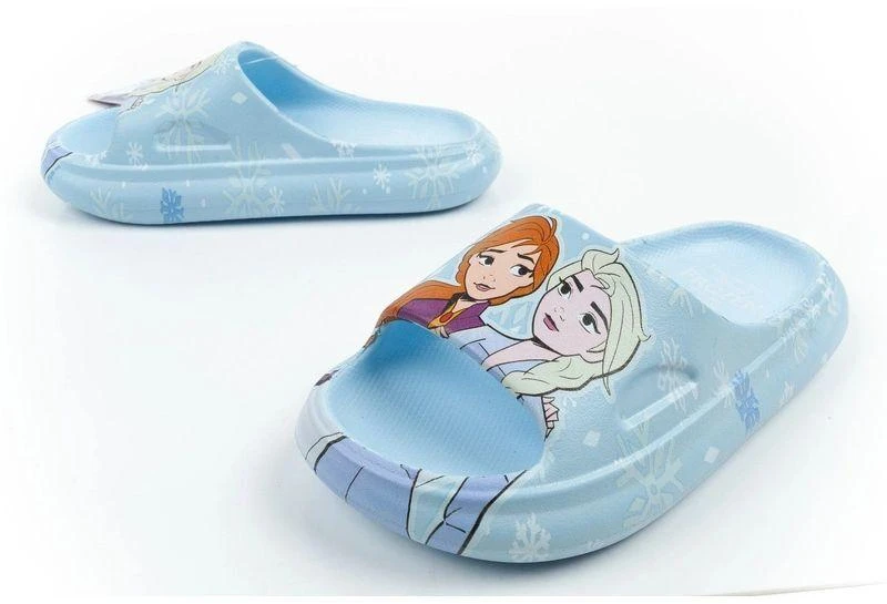 Leomil „Frozen“ šlepetės mergaitėms, lengvi pasakiški bateliai