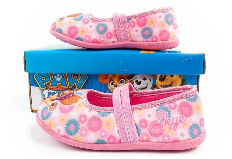 Leomil Paw Patrol vaikiškos balerinos šlepetės rožinės