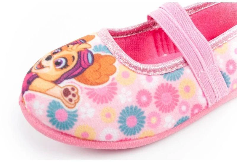 Leomil Paw Patrol vaikiškos balerinos šlepetės rožinės