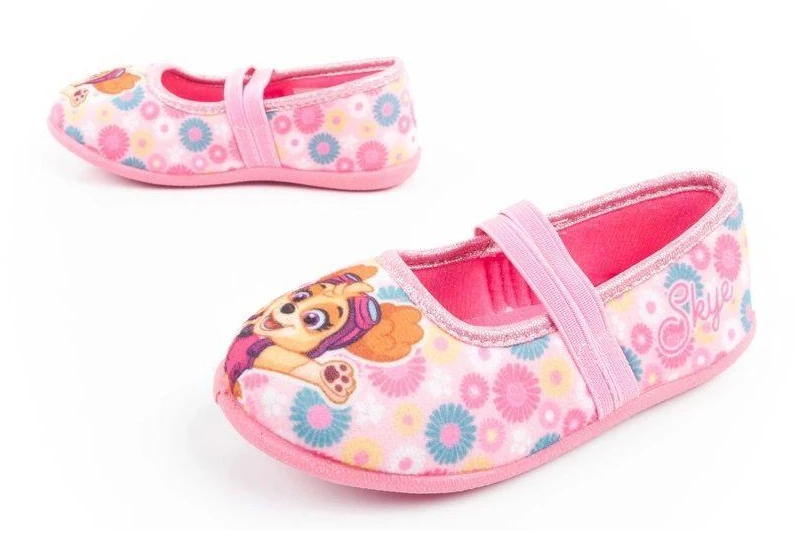 Leomil Paw Patrol vaikiškos balerinos šlepetės rožinės