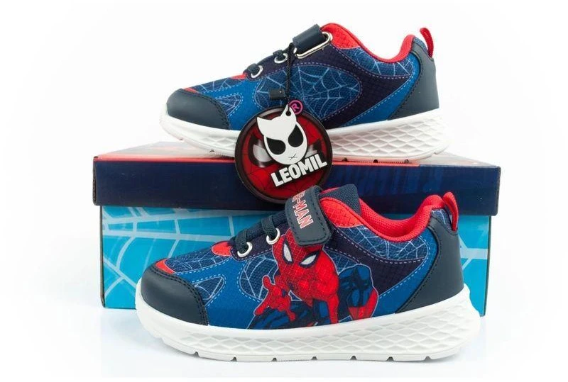 Leomil Spider-man vaikiški sportiniai bateliai berniukams, lengvi