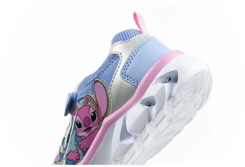 Leomil Stitch vaikiški sportiniai batukai, lengvi kedukai su lipukais ir LED