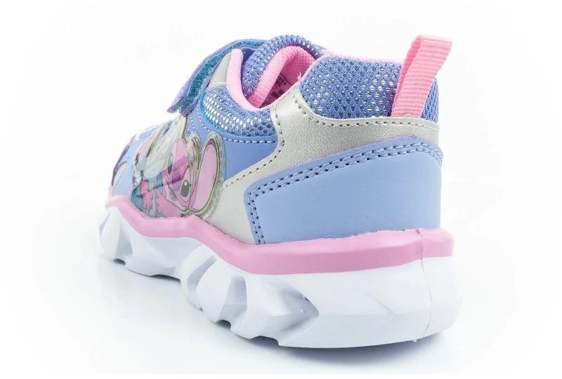 Leomil Stitch vaikiški sportiniai batukai, lengvi kedukai su lipukais ir LED