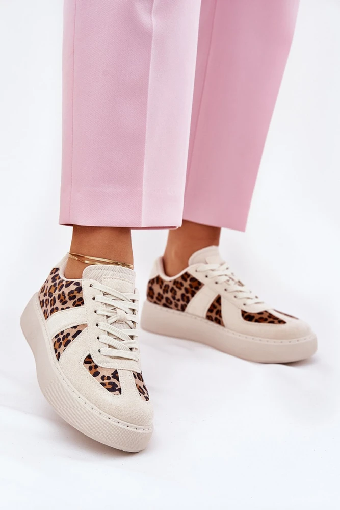 Leopardo rašto sportbačiai Step in style